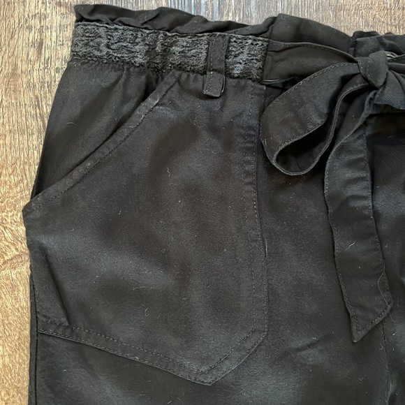 Knox Rose 100% Rayon Black Ankle Joggers Pull-On Pants, Size Small,Elastic Waist - Picture 7 of 15